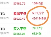 神操作！5万比特币合约爆仓，他却赚了8000万